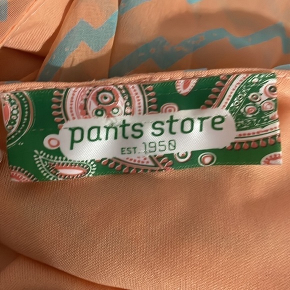 Pants Store Women’s Coral Striped Dress with Belt! - Picture 7 of 7